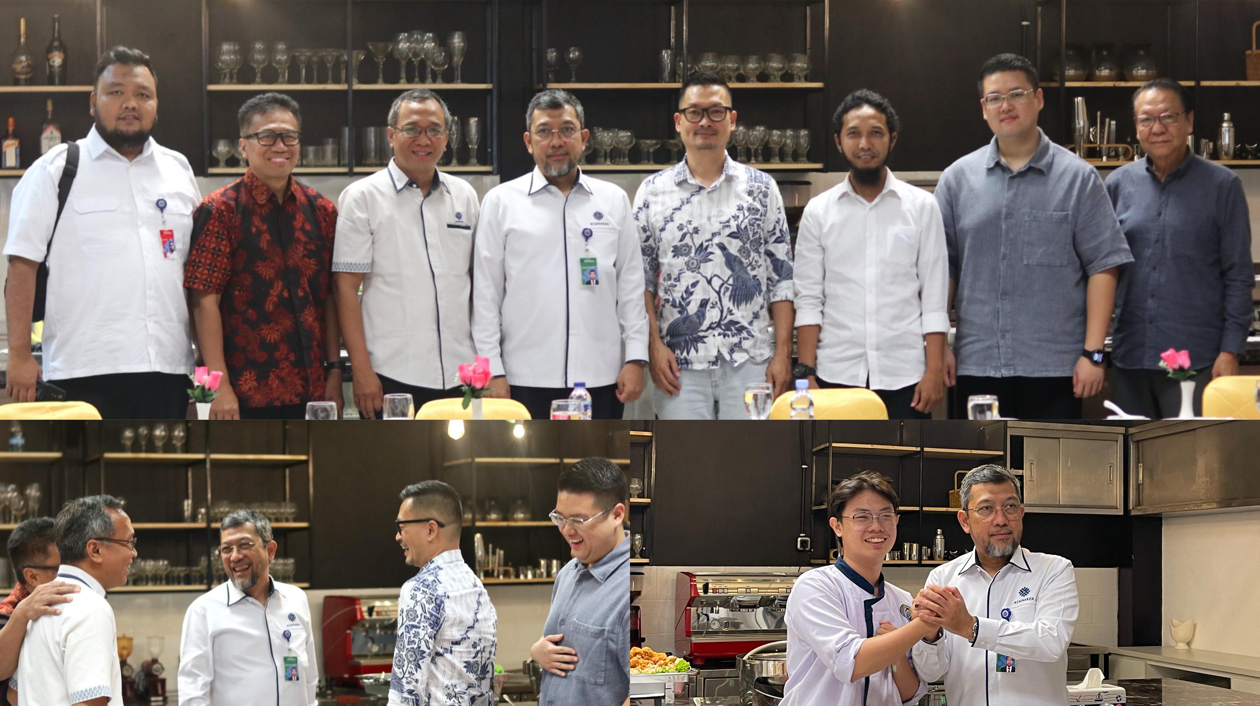 Meningkatkan Link & Match Pendidikan Industri, Kemenaker RI Kunjungi Politeknik Sahid Kampus Roxy