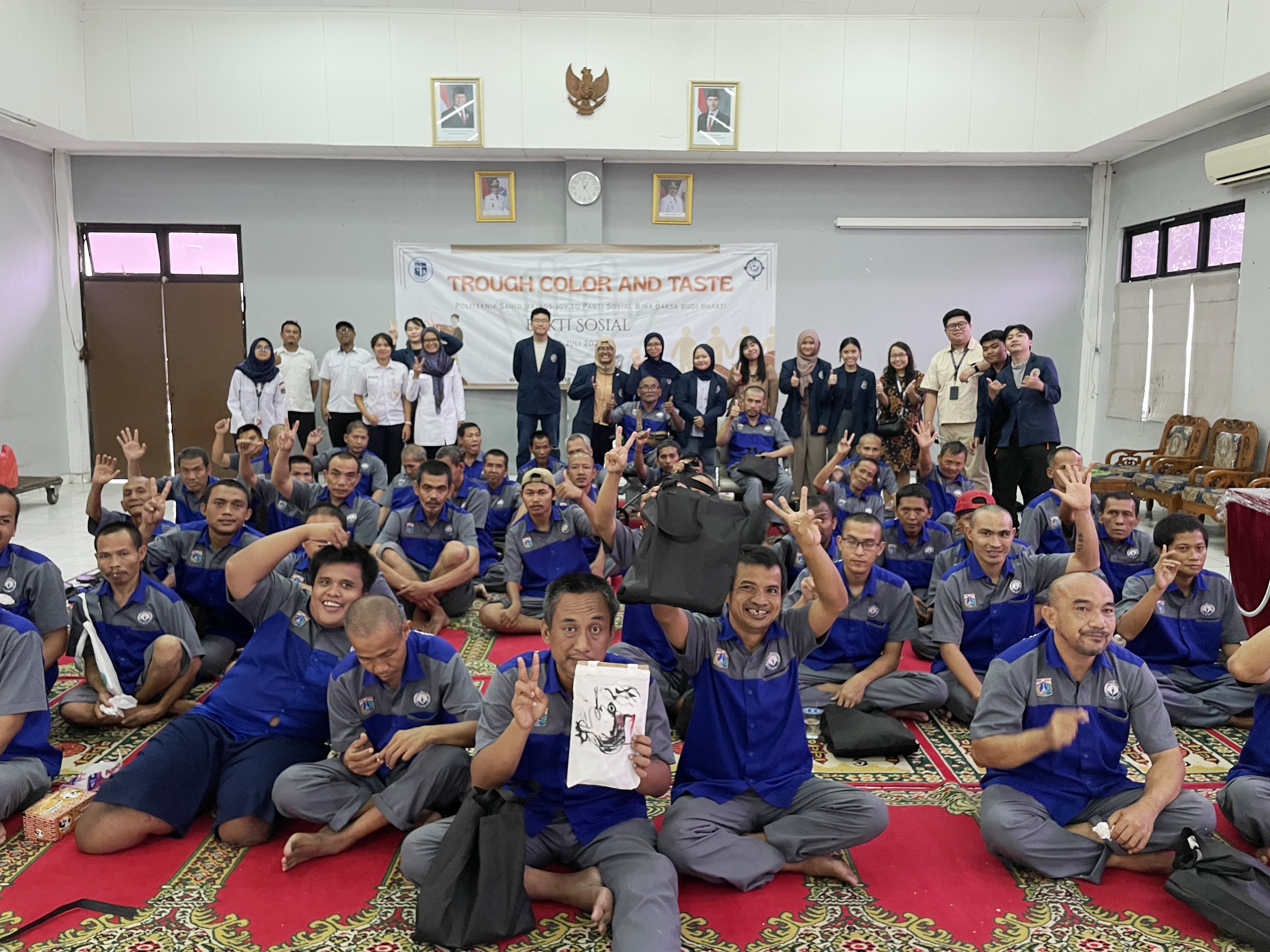 Politeknik Sahid Kampus Roxy Hadirkan Semangat Baru Bagi Warga Panti Sosial Bina Daksa